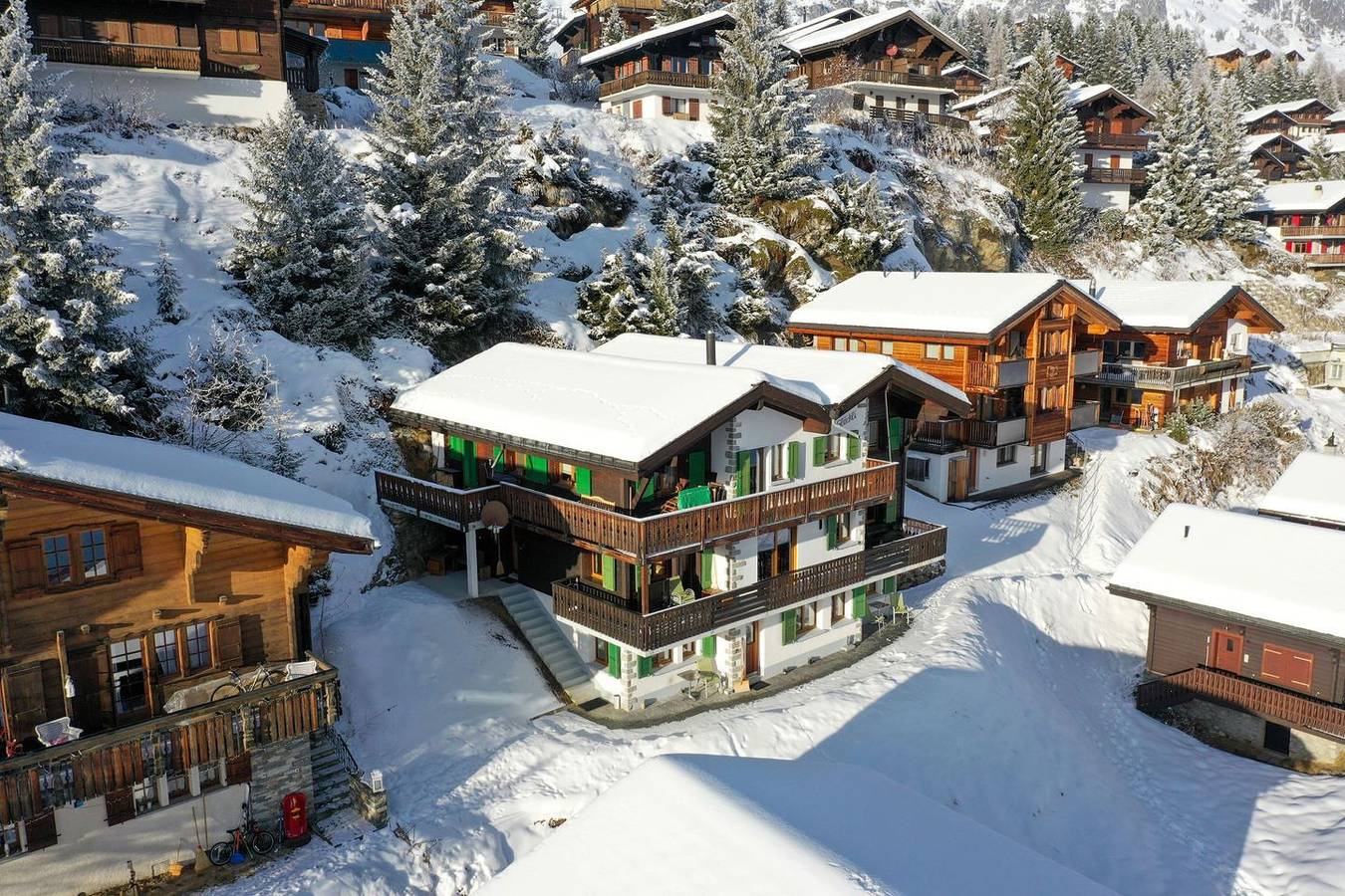 Ganze Wohnung, Studio Abendglöckli So in Betten, Aletsch Arena