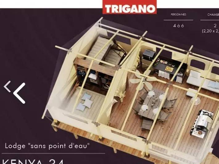 Location de vacances pour 4 personnes, avec bassin pour enfant à Saint-Sornin - 2