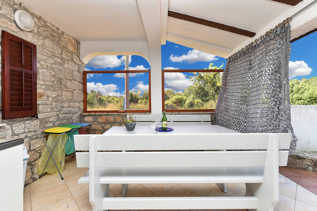 Ferienhaus für 8 Personen mit Terrasse in Peroj, Südküste Istrien