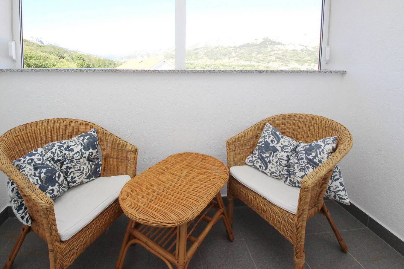 Appartement entier, Appartement de vacances pour 4 personnes avec balcon in Baška, Krk