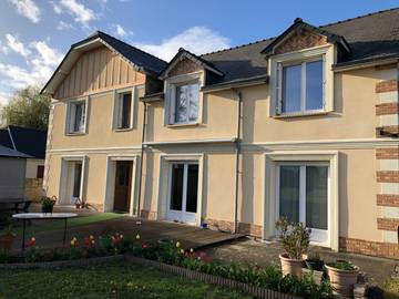 Chambre d’hôte pour 4 personnes, avec jardin à La Flèche