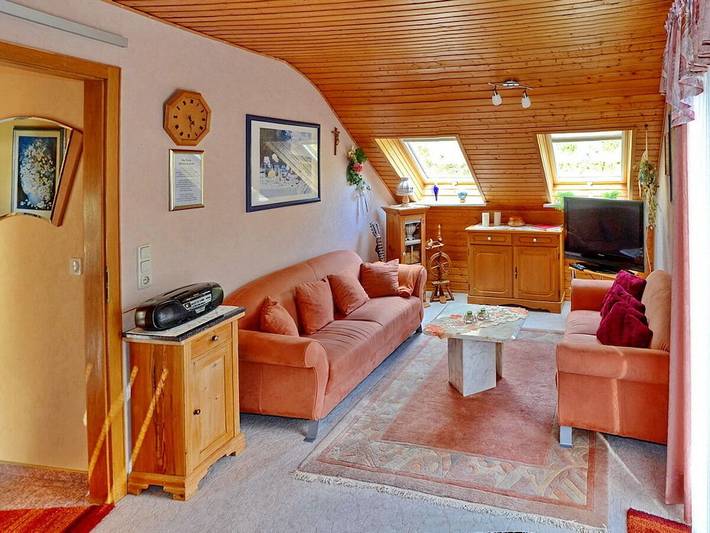 Ferienhaus für 2 Personen, mit Balkon und Garten in Poppenhausen - 2