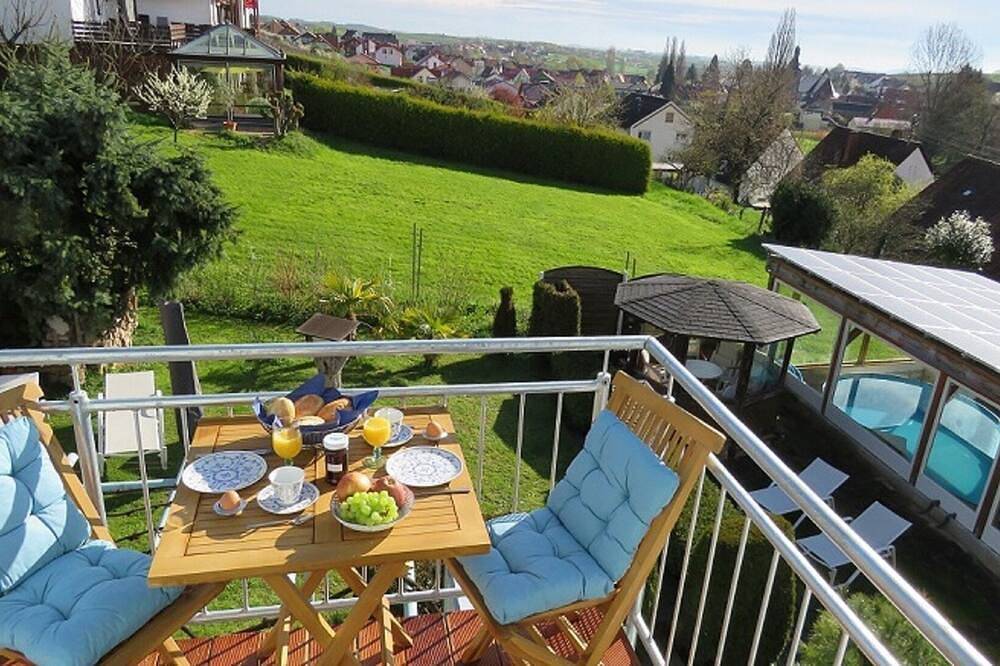 Ganze Wohnung, Das baue Haus ( Fewo Hortensie ) mit Pool an der deutschen Weinstraße in Pleisweiler-Oberhofen, Südliche Weinstraße