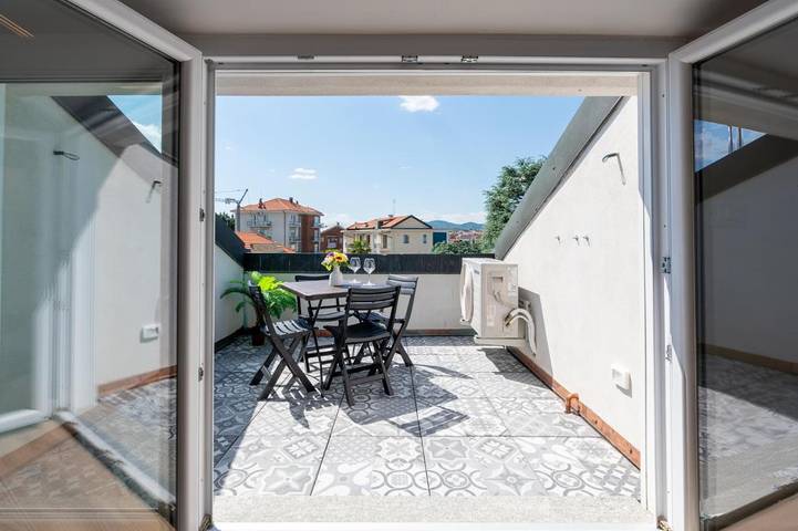 Gîte pour 4 personnes, avec vue et balcon à Chieri