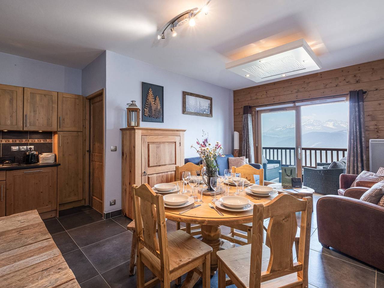 Appartement entier, Bel appartement à Bisanne 1500 avec parking inclus pour 6 pers in Villard-sur-Doron, Région d'Albertville