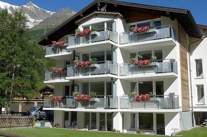 Ferienwohnung für 6 Personen, mit Balkon in Saas-Grund