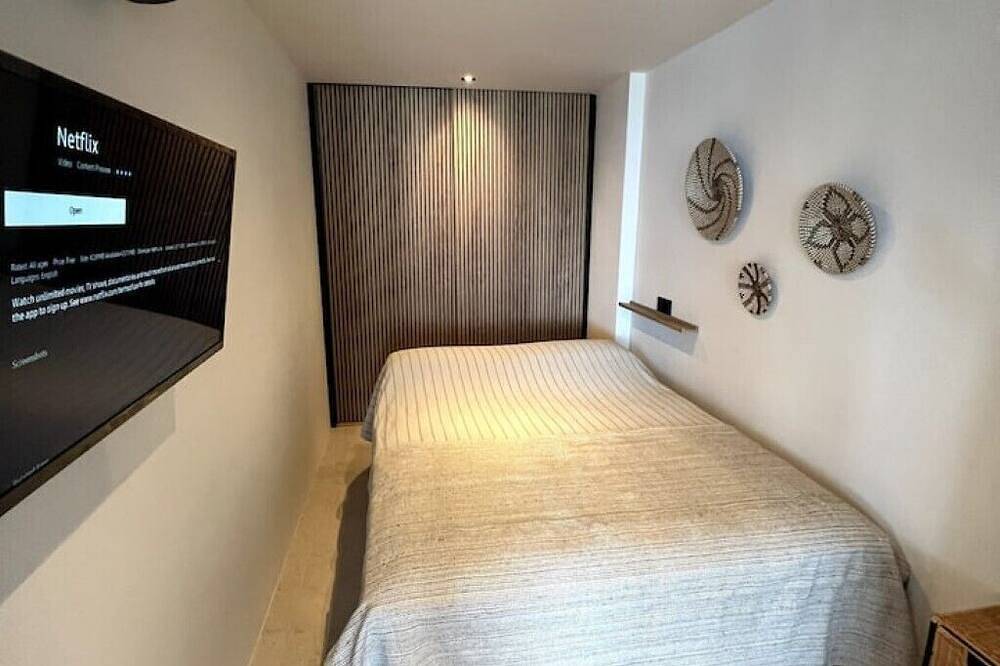 Appartement entier, Wohnung mit Meerblick am Strand Playa den Bossa in Playa d'en Bossa, Sant Josep de sa Talaia
