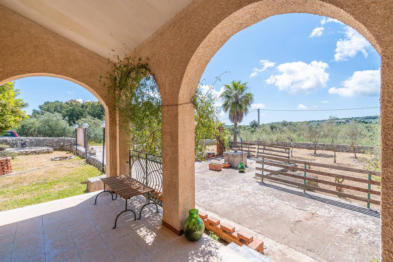 Villa 'La Quiete Della Campagna' with Mountain View, Private Terrace and Private Garden in Noto Området, Syracuse Provinsen