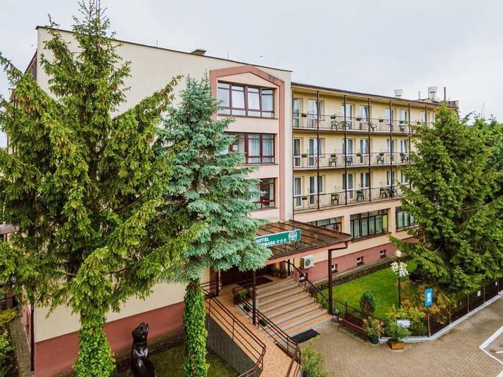Hotel dla 2 osób, z Ogród i Widok w Busko-Zdrój