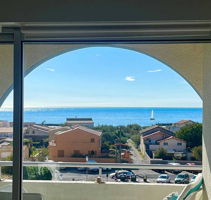 Gîte pour 2 personnes, avec Terrasse à Frontignan