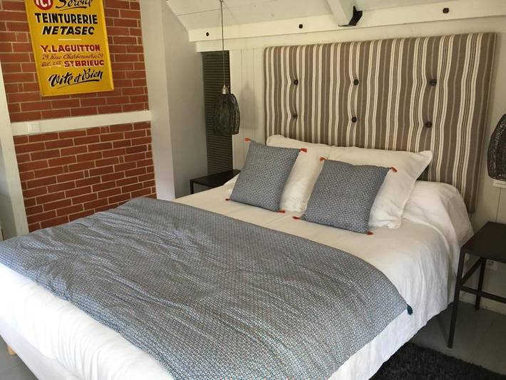 Chambre d’hôte pour 2 personnes, avec vue et jardin à Plouha - 4