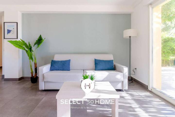 Gîte pour 6 personnes, avec jardin, animaux acceptés dans Plage de La Fossette - 2