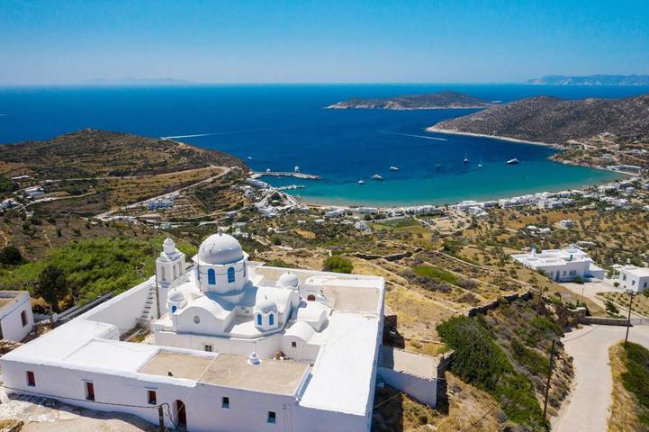Location de vacances pour 2 personnes, avec jardin, adapté aux familles dans Platis Gialos Sifnos - 4