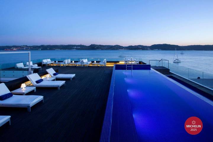 Hotel para 2 pessoas, com piscina e sauna e ainda vista and jardim em Belém (Lisboa)