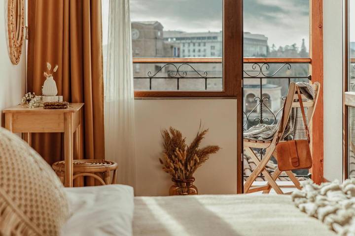 Gîte pour 4 personnes, avec Balcon ainsi que Terrasse et Vue dans Veliko Tarnovo - 2