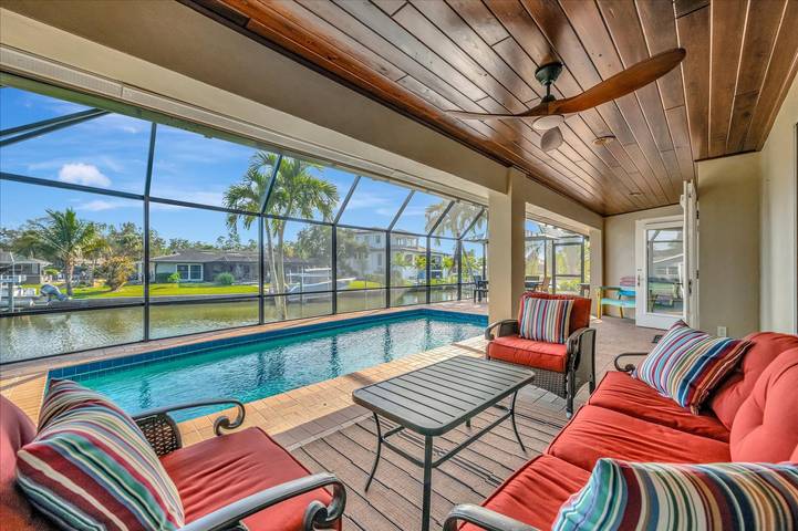 Strandhaus für 8 Personen, mit Balkon und Garten, kinderfreundlich in Florida