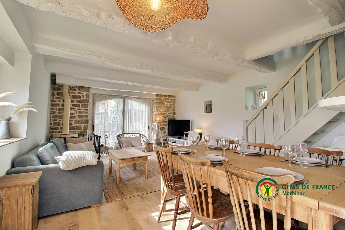 La Maison de Keraudran in Ploemel, Côte des Mégalithes