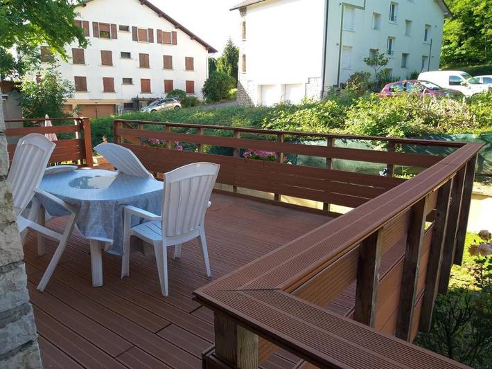 Gîte pour 5 personnes, avec jardin et vue à Châtillon-en-Michaille - 4