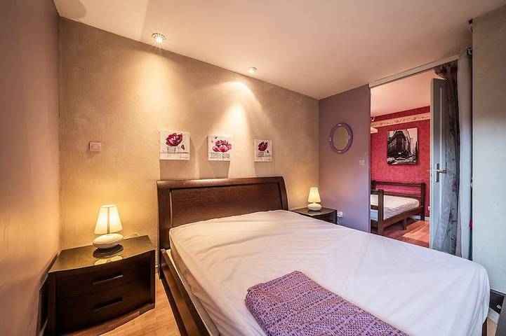 Ganze Wohnung, 2-room apartment overlooking the dent d'oche with terrace in Bernex, Thonon-les-Bains und Umgebung