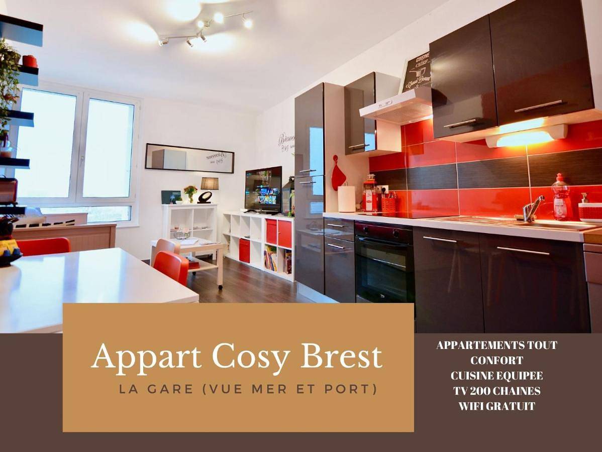Appartement entier, Studio with Sea View in Brest, Région de Brest