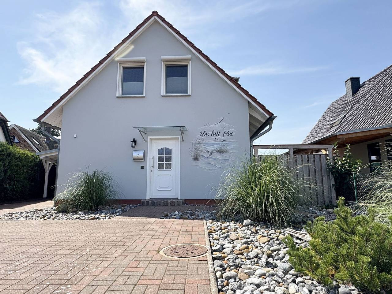 F: Ferienhaus Uns lütt Hus mit Sauna, Kamin & Terrasse - Ferienhaus Uns lütt Hus mit Sauna, Kamin & Terrasse in Selliner See, Baabe