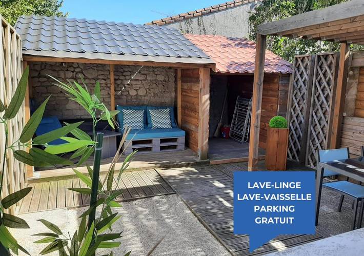 Maison de vacances pour 4 personnes, avec jardin et terrasse, animaux acceptés