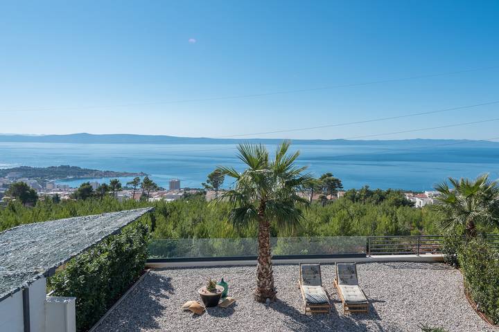 Villa für 10 Personen, mit Meerblick und Pool sowie Sauna in Makarska