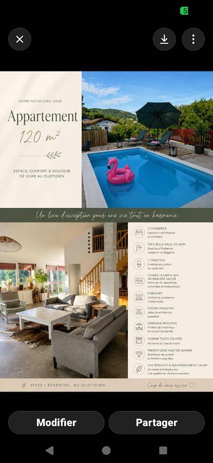 Appartement entier, Mulintegiko Bidea in Biriatou, Région de Bayonne