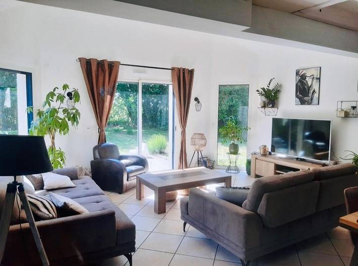 Gîte pour 6 personnes, avec jardin, adapté aux familles à Saint-André-des-Eaux - 4