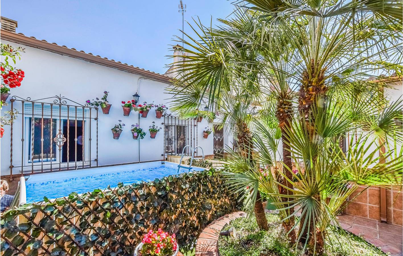 Geräumige Wohnung mit Pool, Klimaanlage, Grill und WiFi - in der Nähe des Río Guadalquivir in Fuente Palmera, Córdoba Provinz