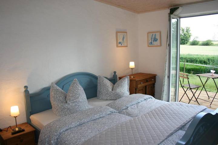Ferienwohnung für 2 Personen, mit Terrasse und Garten sowie Sauna und Ausblick in Velgast - 4