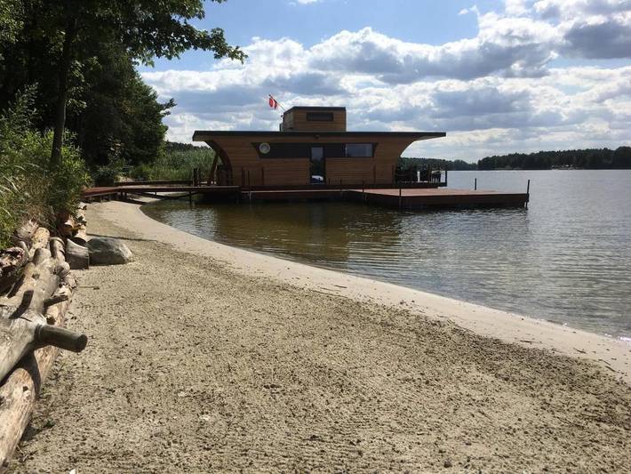 Boot für 6 Personen, mit Seeblick und Ausblick sowie Garten in Polen - 2