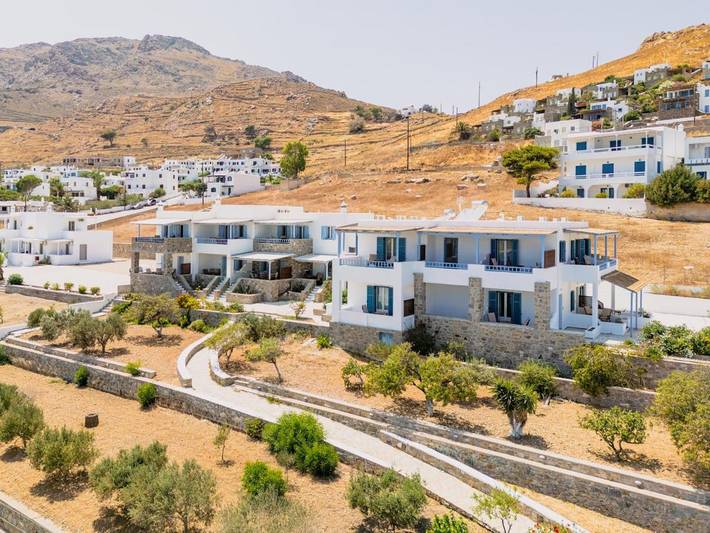 Maison d’hôte pour 2 personnes, avec balcon et jardin dans Sérifos - 4