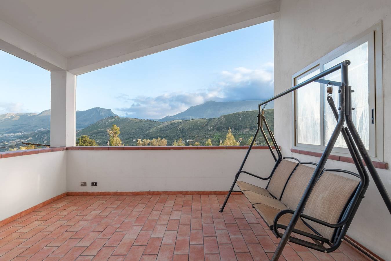 Appartamento "In Villa Marlory" con vista mare, 2 terrazze private e Wi-Fi in Monreale, Provincia di Palermo
