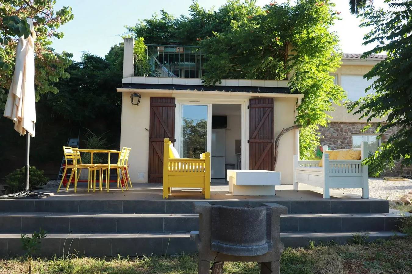 Appartement entier, Cozy studio à Calenzana, 30 m² avec terrasse in Calenzana, Région de Calvi