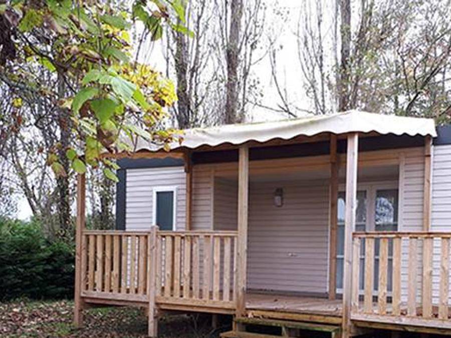 Camping Ushuaïa Villages La Maïade - Mobilheim 4 personen - Family Suite - 30m² - 2 Schlafzimmer + 2 Badezimmer in Mimizan, Côte d’Argent