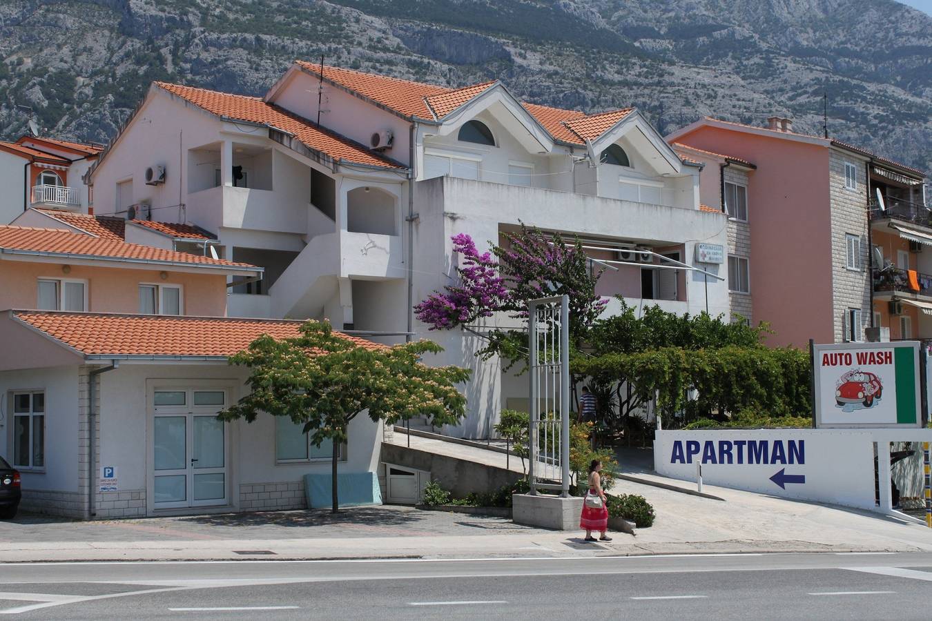 Ganze Wohnung, Studio Appartement mit Terrasse und Meerblick Makarska As-6693-a in Makarska, Makarska Riviera