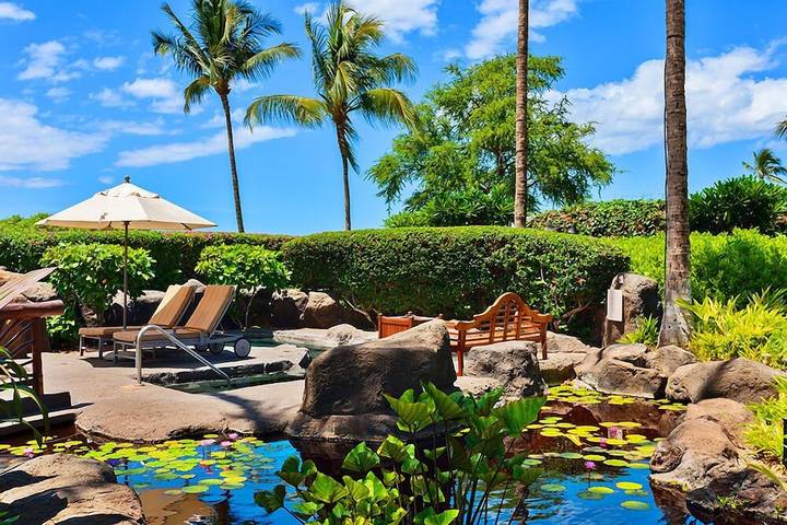 Villa for 6 people, with pool and garden as well as hot tub on Maui