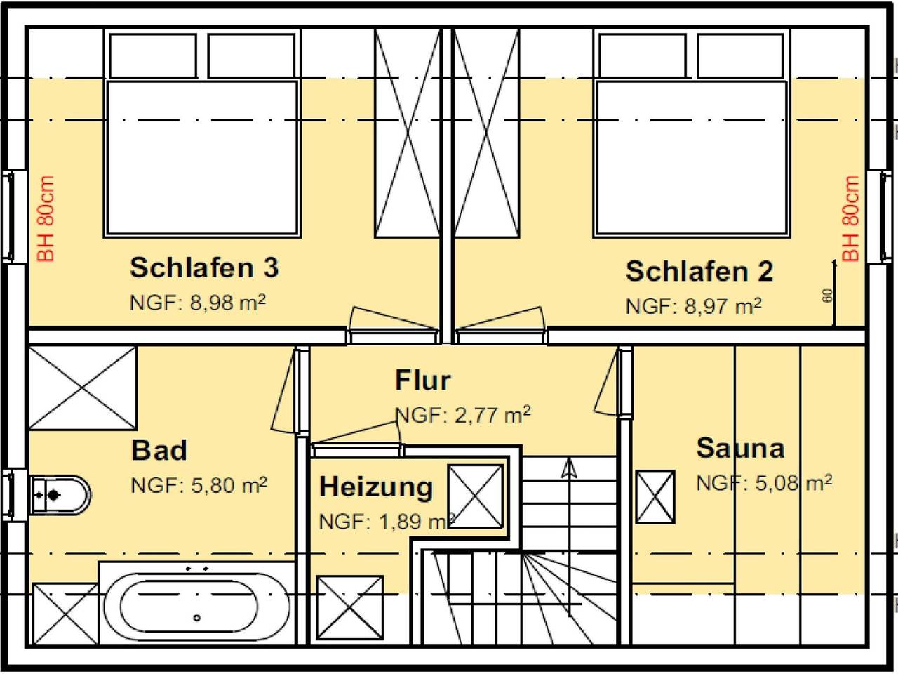 Charmantes Holzhaus in Medebach mit Sauna in Küstelberg, Medebach