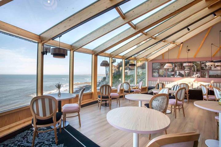 Hôtel pour 4 personnes, avec terrasse ainsi que vue et sauna, animaux acceptés