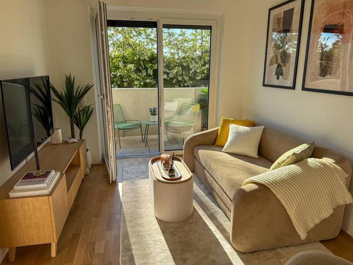 Ferienwohnung für 4 Personen, mit Balkon - 1