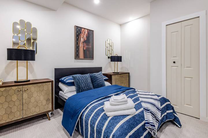 Gemütliche Luxussuite mit privatem Kino in Calgary, Kanadische Rocky Mountains