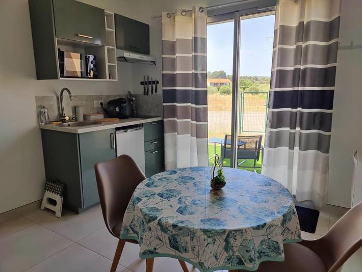 Apartamento de vacaciones para 2 personas, con jardín y terraza - 1