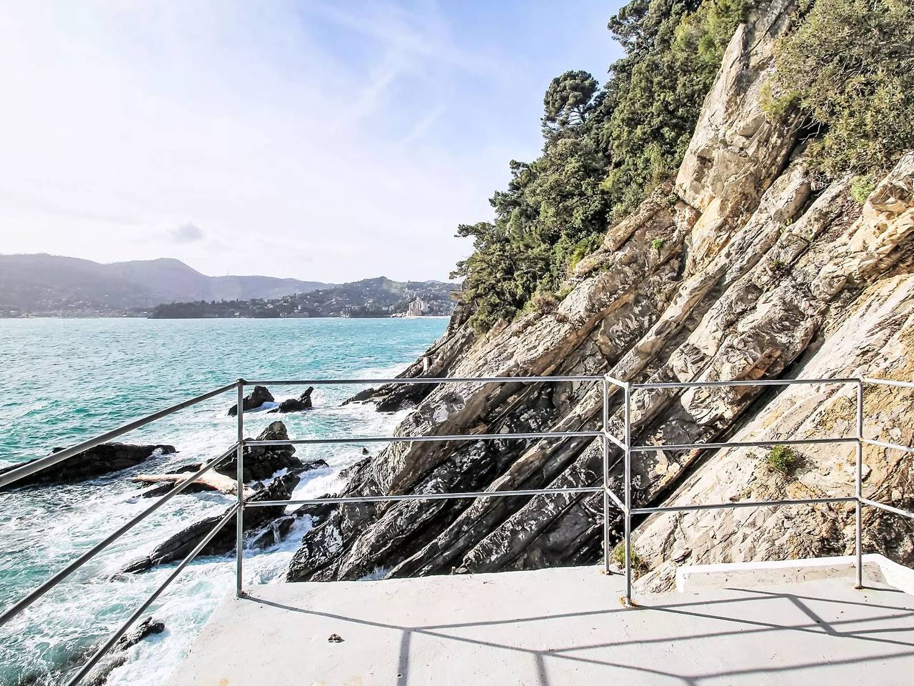 Ganze Wohnung, 1 Ausstellung 2 Personen in Zoagli, Riviera di Levante