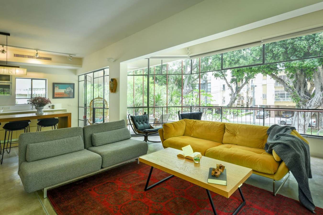 Appartement entier, Spacious & Green 3Br Apt w Balcony in City Center in Tel Aviv, District de Tel Aviv