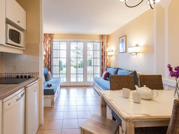 Ganzes Studio, Pierre & Vacances Résidence Le Domaine de Bordaberry - Studio 4 personen - 1 Schlafalkoven - Terrasse oder Balkon in Urrugne, Bayonne und Umgebung