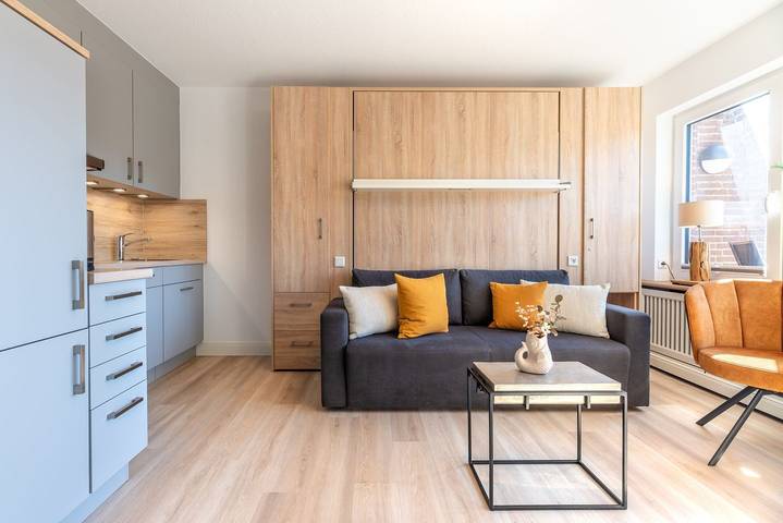 Ganze Wohnung, 4-Sterne Ferienwohnung im Og mit Südbalkon in Nordfriesische Inseln (Schleswig-Holstein) (Schleswig-Holstein), Wyk auf Föhr