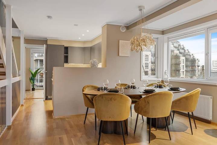 Vakantiehuis voor 8 personen, met terras en tuin in Oslo