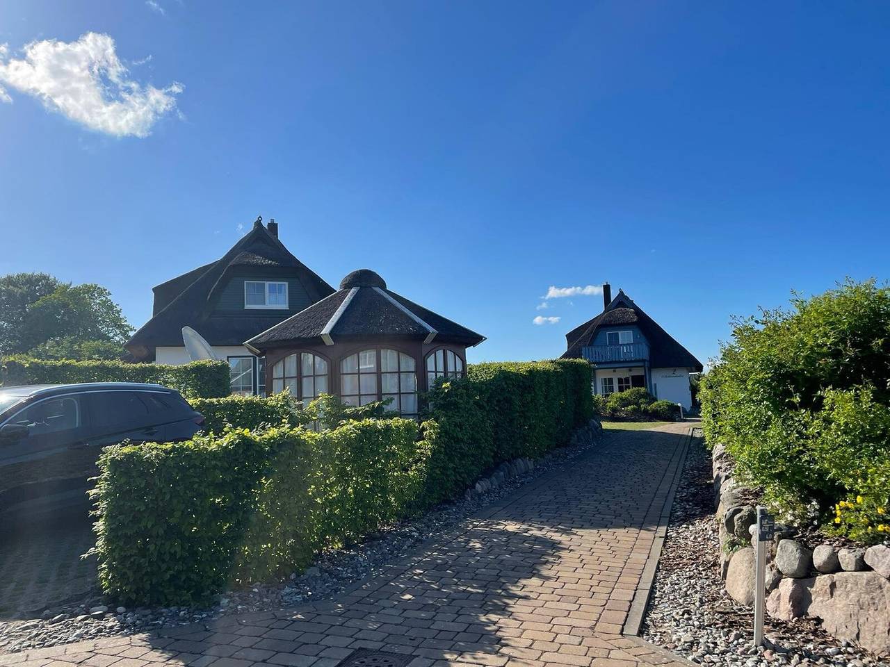 Ferienhaus 'Achternkieker' mit Meerblick, privater Terrasse und Wlan in Zinnowitz, Usedomer Norden