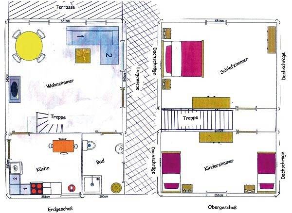 Ferienhaus für 4 Personen, mit Terrasse und Garten auf Fehmarn - 2